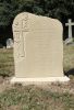 Headstone of John George Cavey, wife Bessie Charlotte and son John Henry